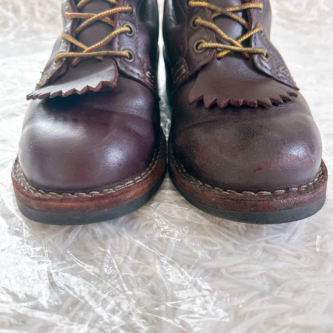 ウエスコ　ジョブマスター ブーツ　WESCO ロガーブーツ ブラウン 4D