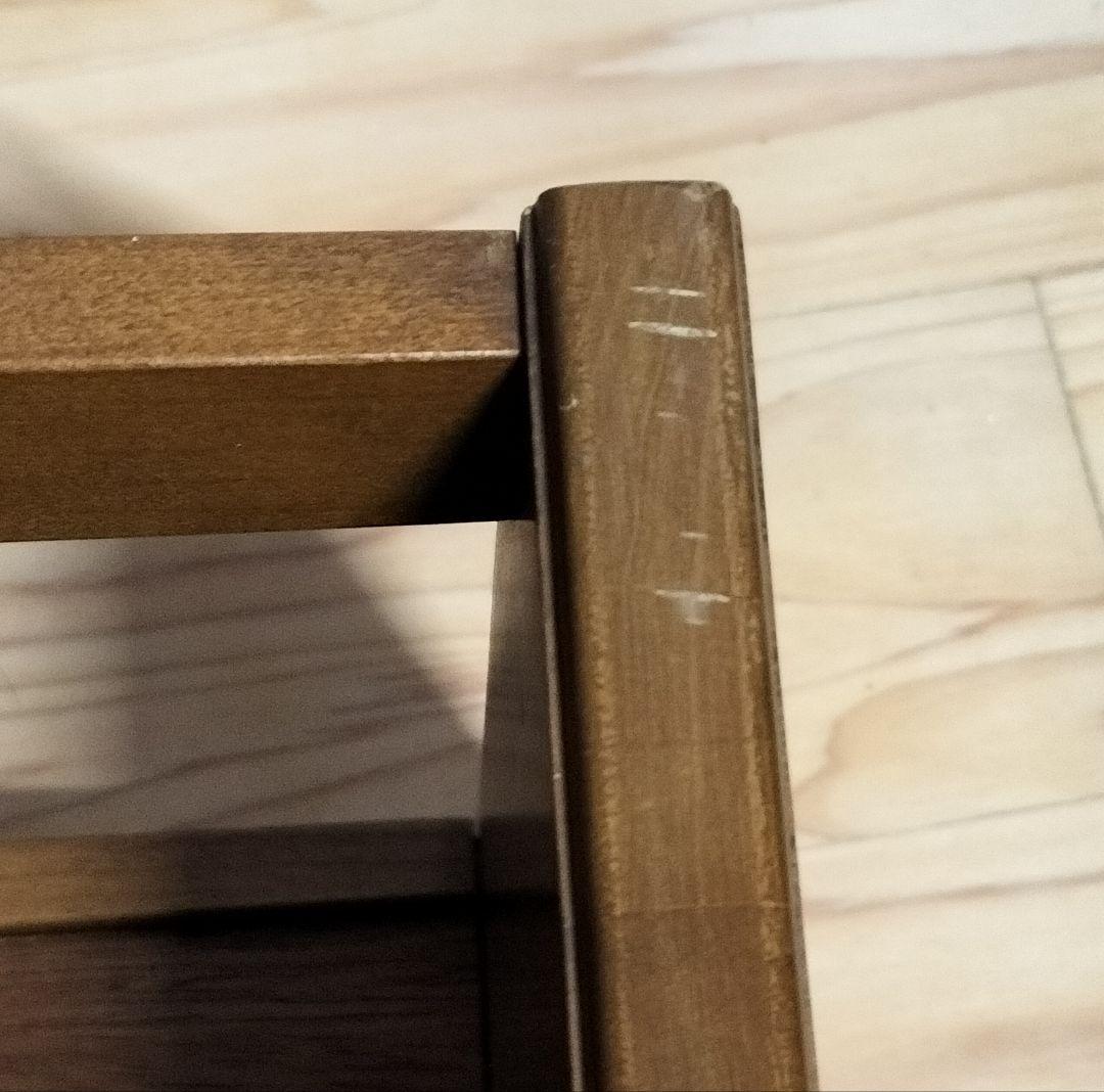 浜本工芸 ブックスタンド 本棚 コンセント欠品 レトロアンティーク 横65cm