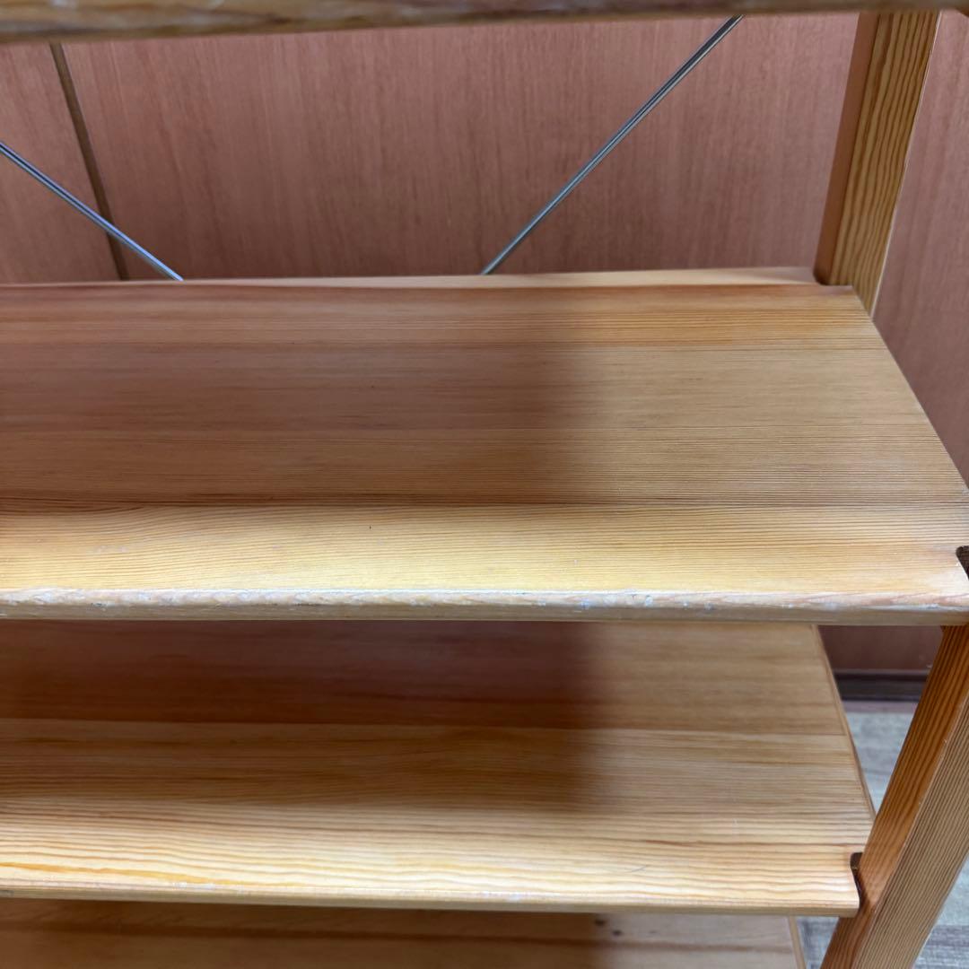 無印良品　パイン材ユニットシェルフ小　 約幅58×奥行26×高さ83cm