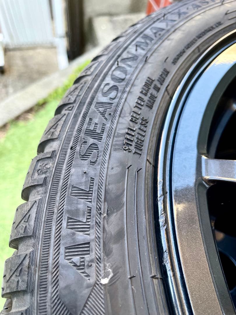 スズキ アルトワークス純正ホイール！ダンロップ オールシーズン付き！