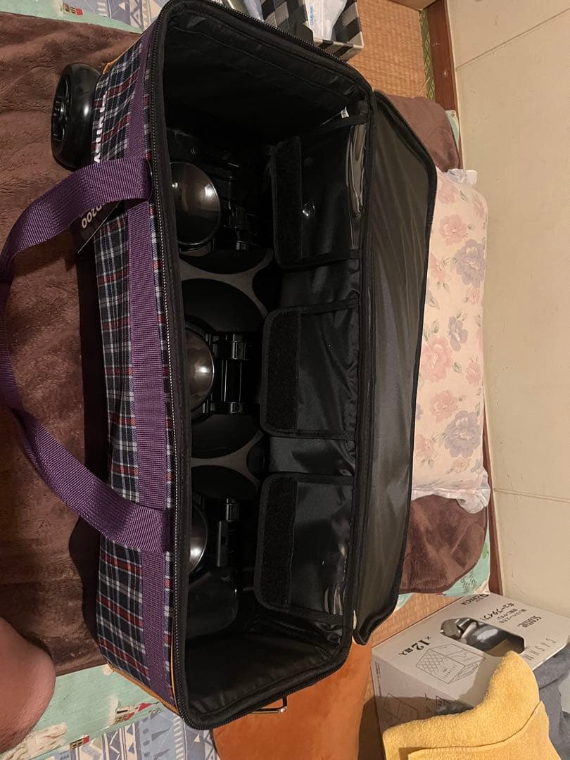 Brunswick ボウリング用バッグ チェック柄