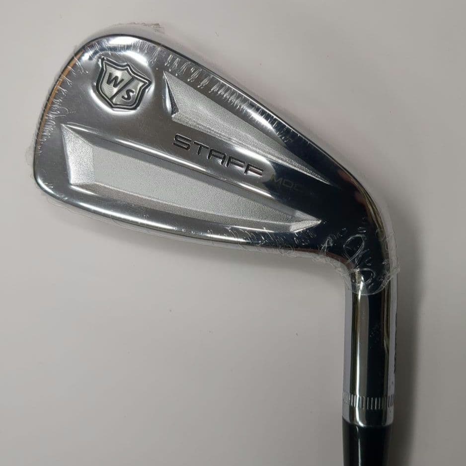 展示品　ウイルソン　STAFF　アイアン型　ユーティリティ　18度　KBS　S