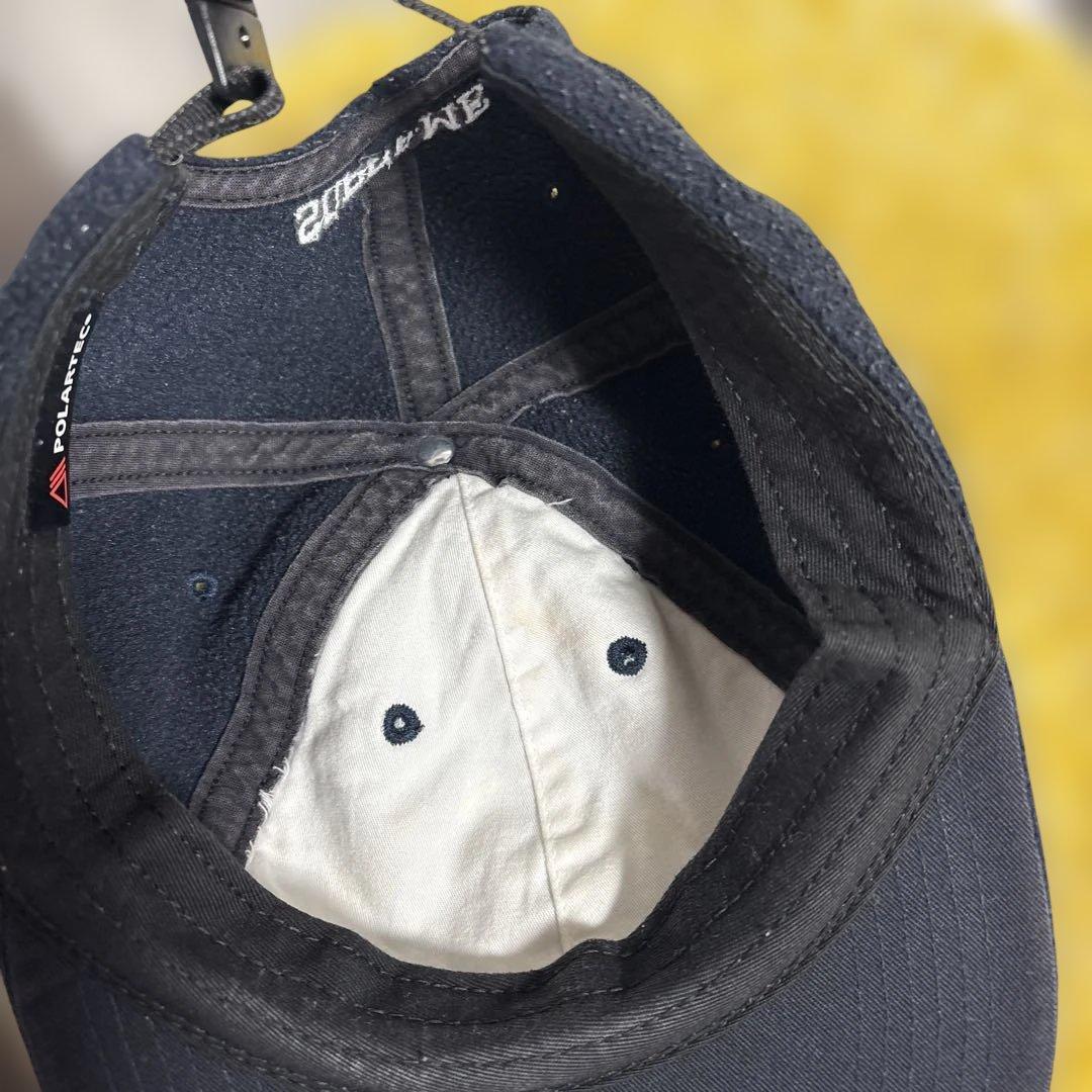 supreme ポーラテック キャップ ブラック