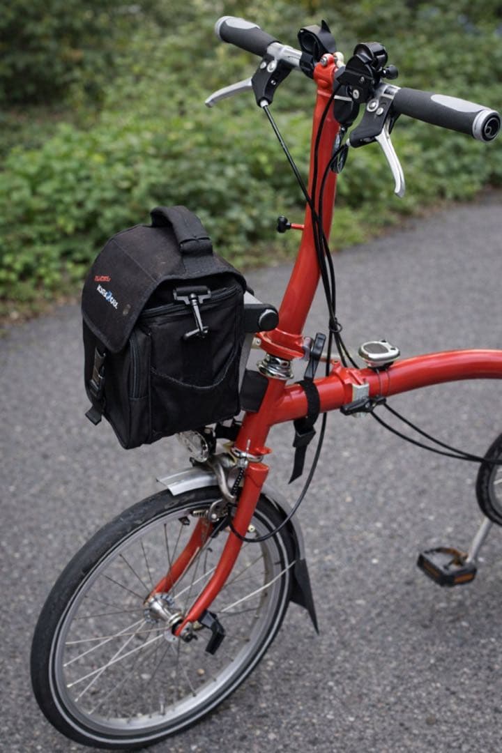 Bromptonフロントキャリヤブロック用Rixen&Kaulアダプタマウント