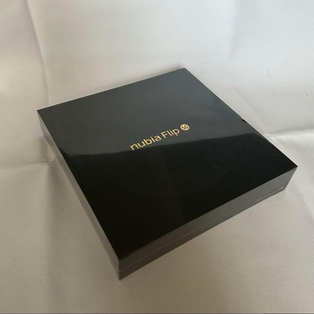 スマートフォン本体 nubia Flip 5G 8GB + 256GB Black