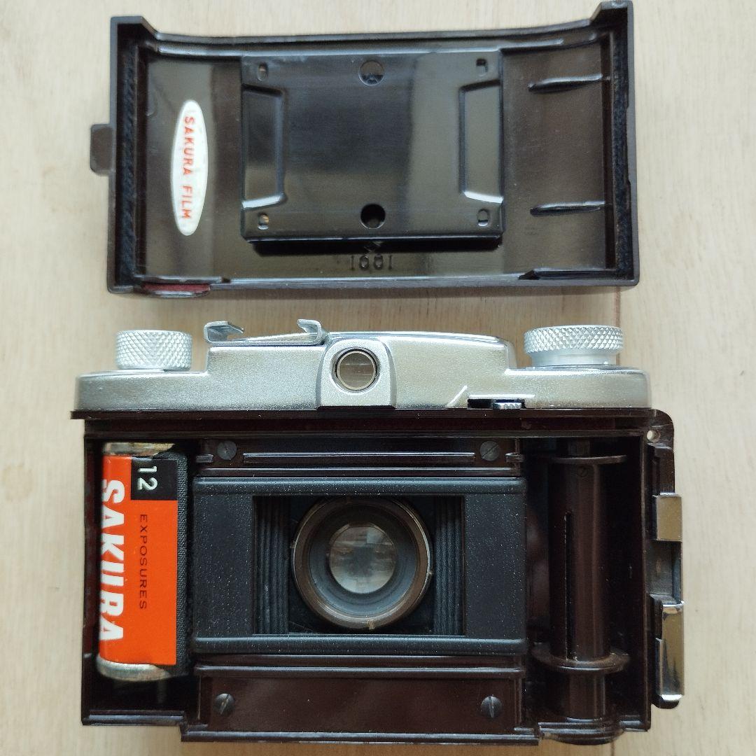 【動作確認済】小西六 Konilette コニレット　純正フード/革ケース等付