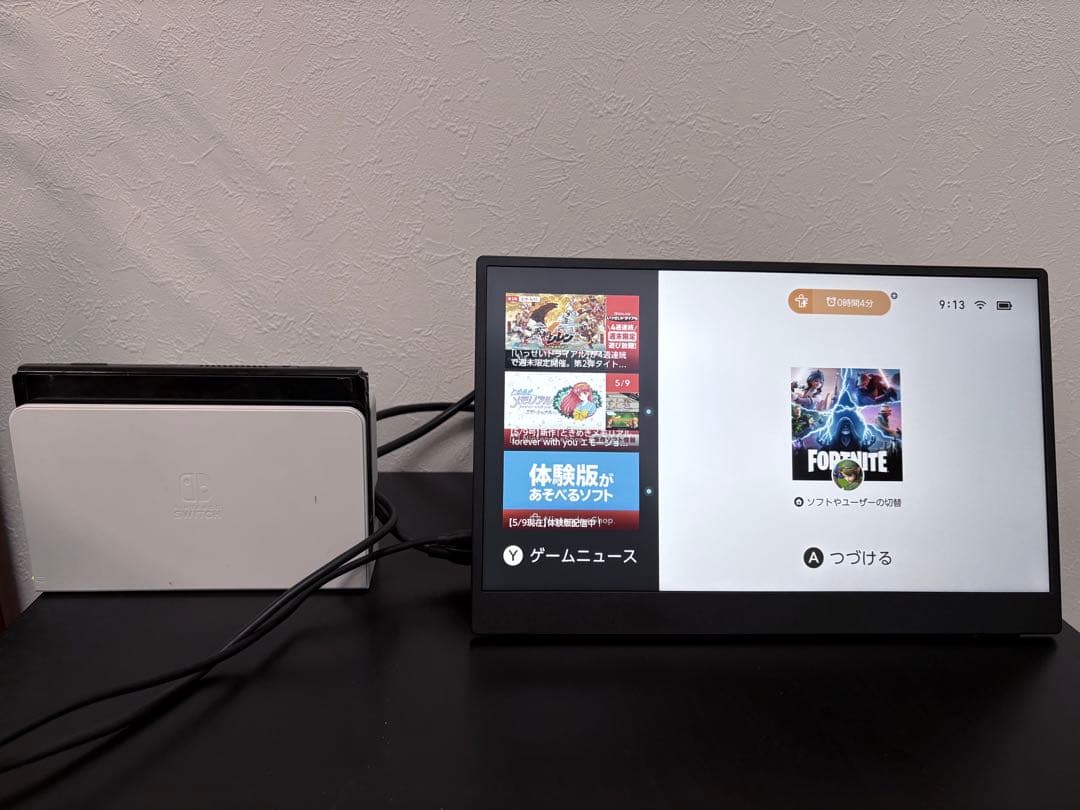 cocopar モバイルモニター 13.3インチ 有機ELパネル（OLED）