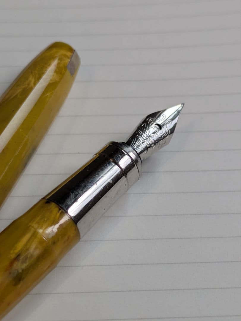 ヴィスコンティ　万年筆　ゴッホ　ひまわり　細字