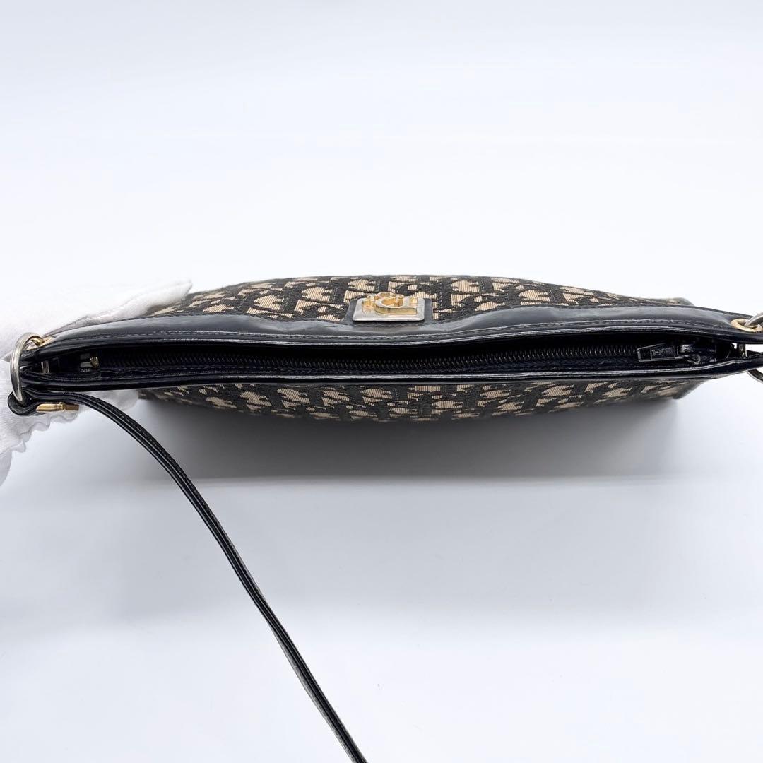 ディオール ショルダーバッグ トロッター 肩掛け レザー