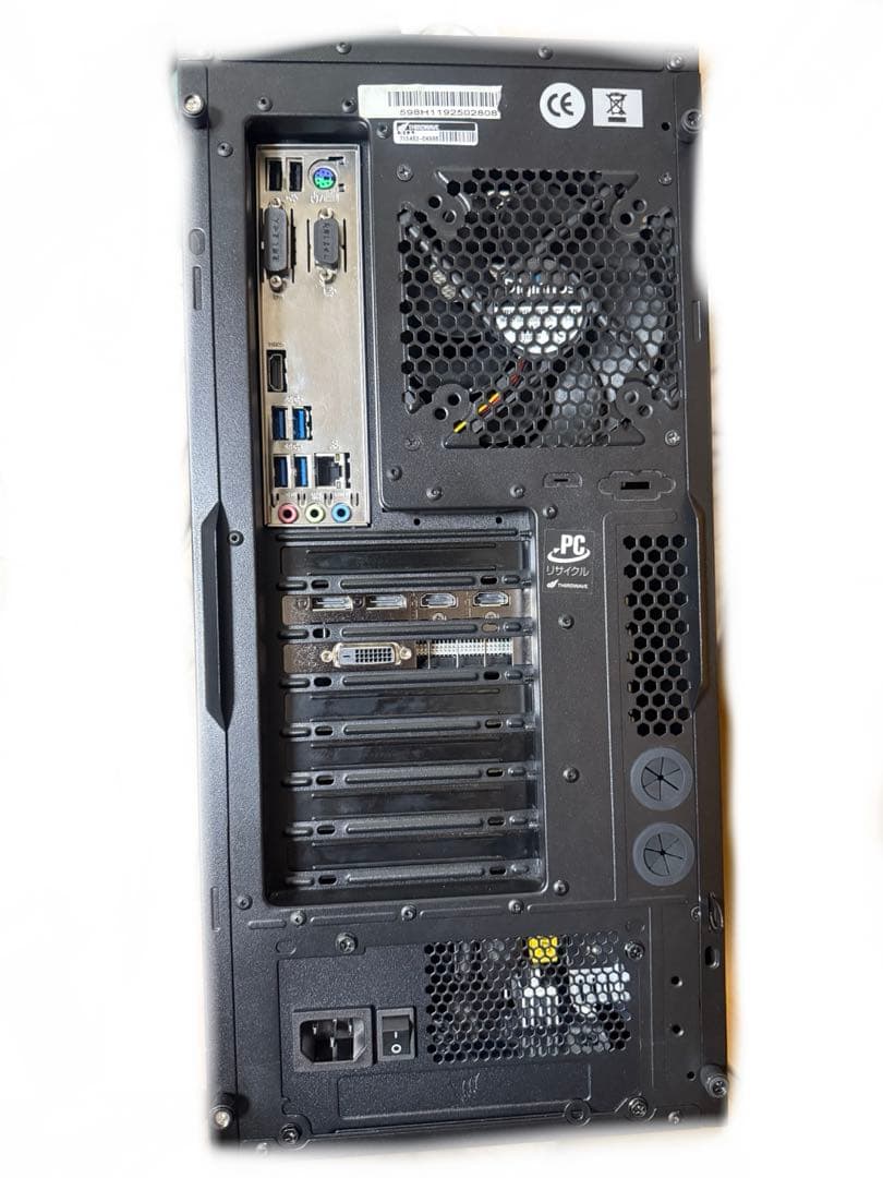 GALLERIA ASUS GTX1060 i5 9400 ddr4 16g本体