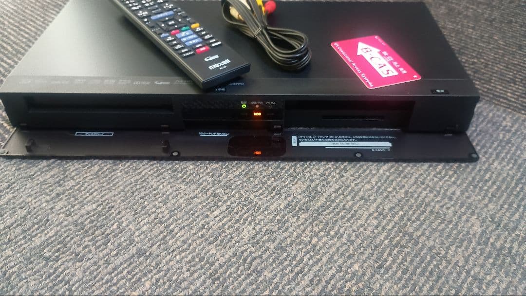 中古品 maxell iVDR ブルーレイレコーダー BIV-R1021