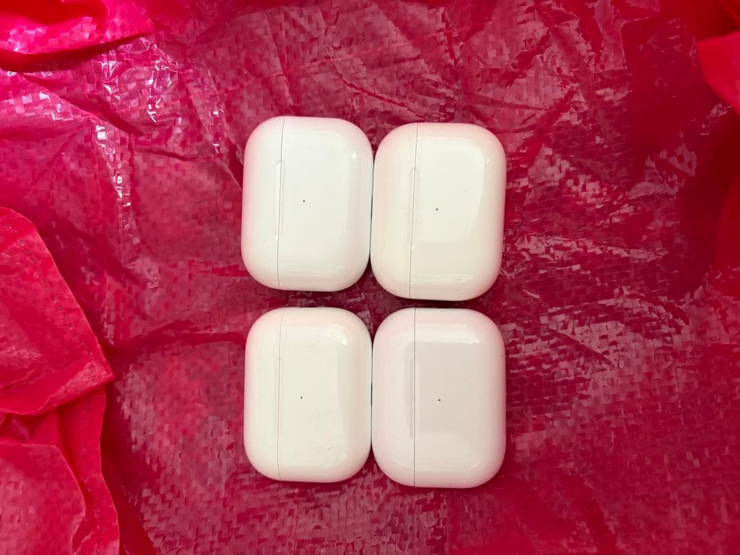 〈ジャンク品？AirPods本体4個セット☆ホワイト〉