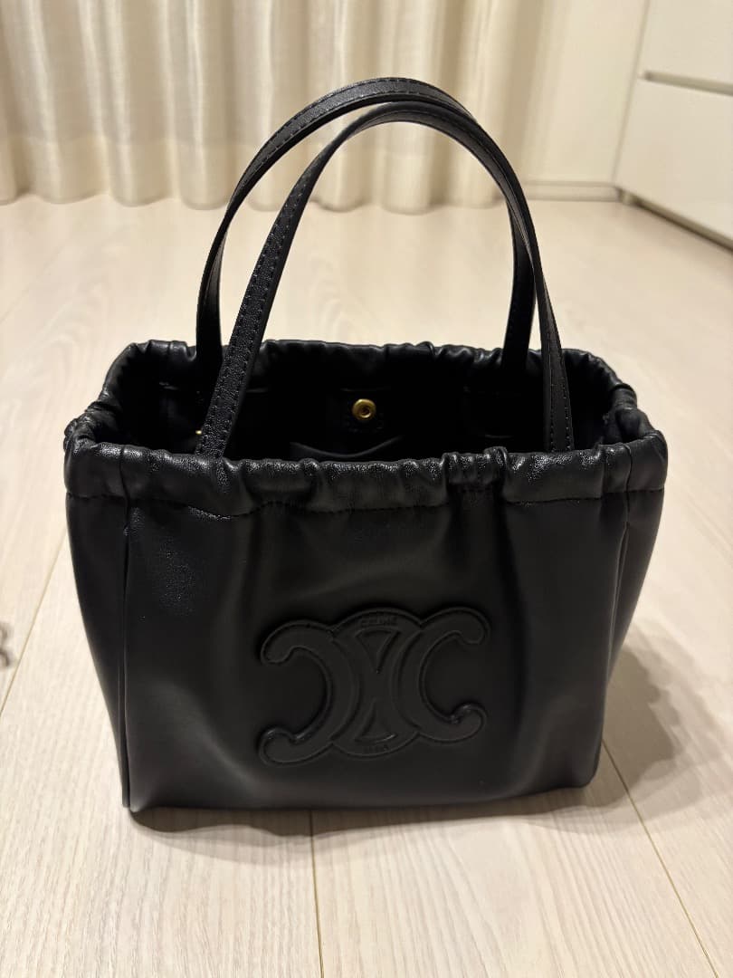 ブラック ミニバッグ 合成皮革