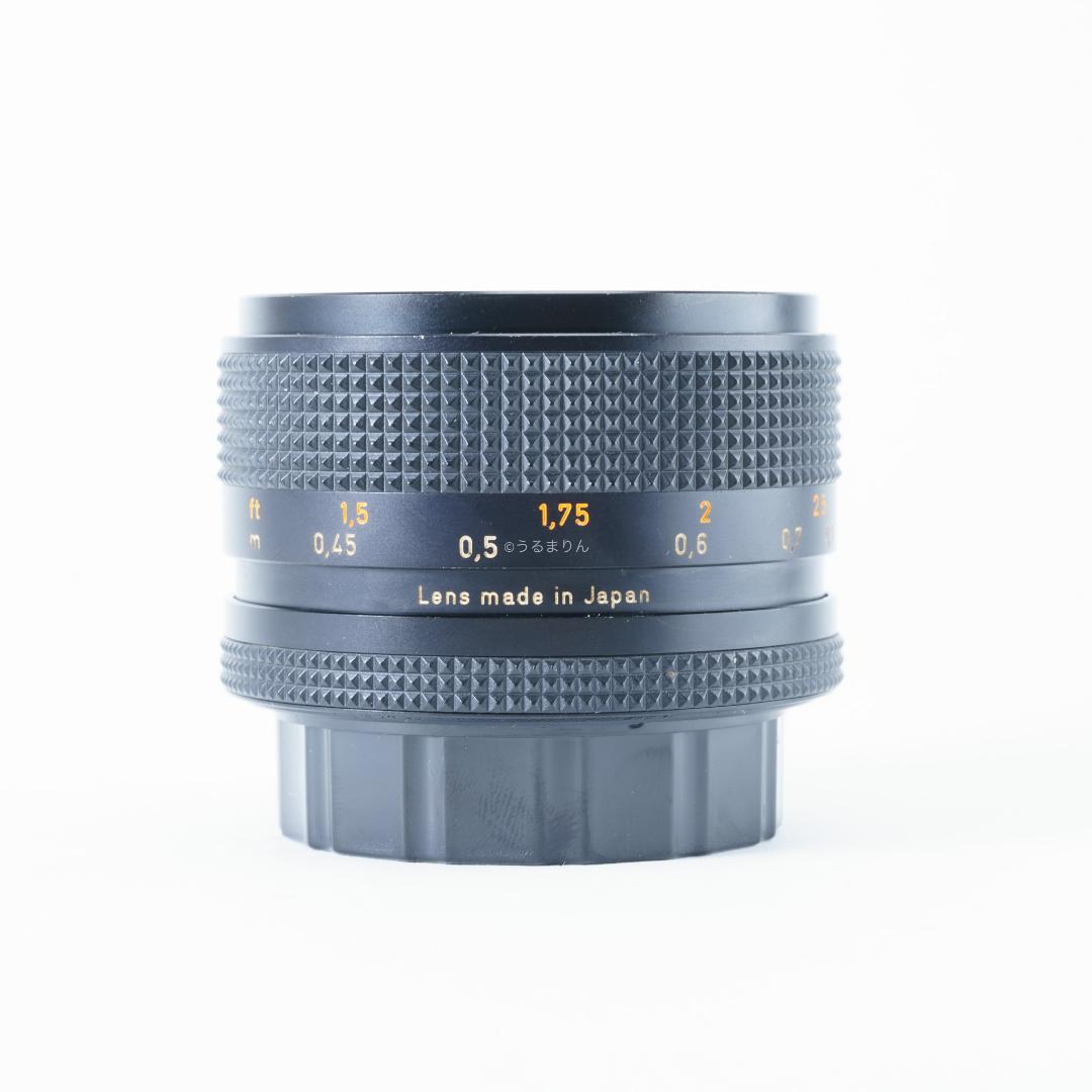 良品！標準の帝王！Planar 50mm F1.4 AEJ オールドレンズ
