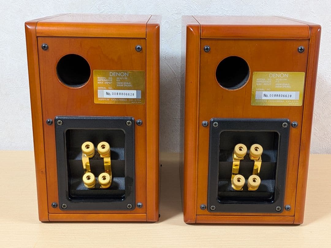 DENON SC-E717R 日本製・動作良好美品！