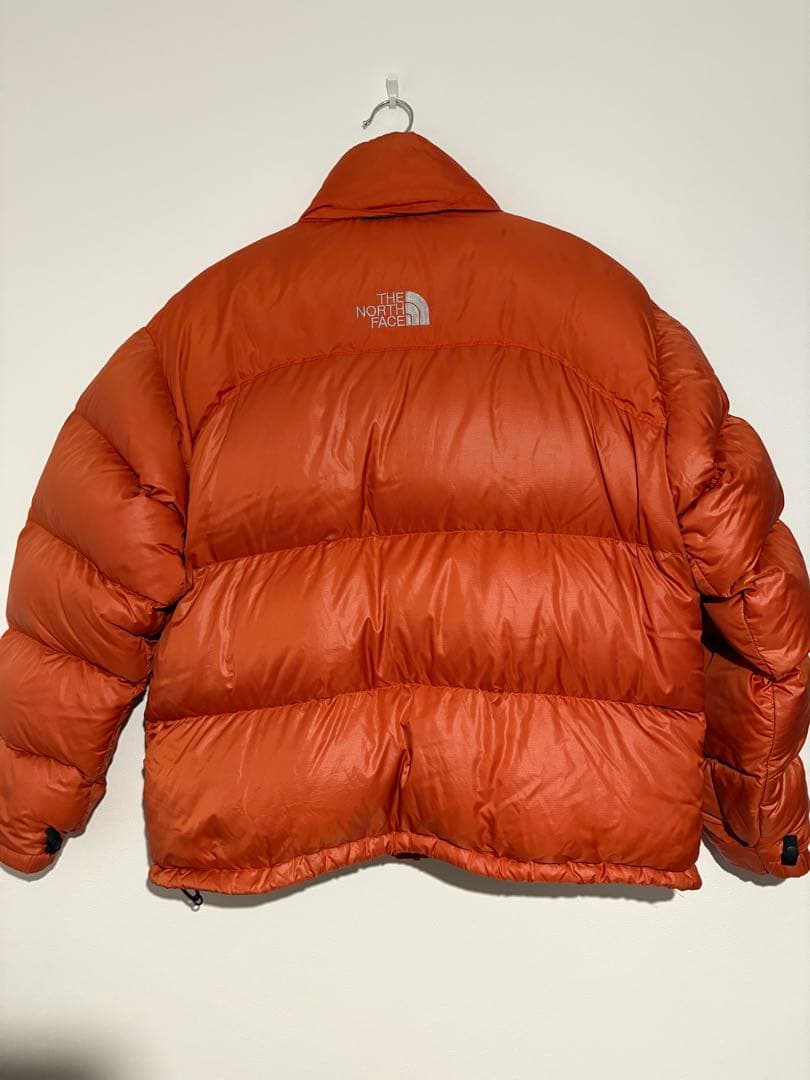 The North Face ヌプシ センターロゴ オレンジ XL