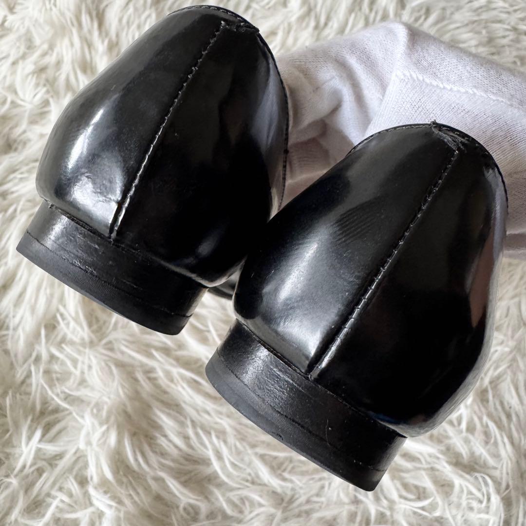 【ペリーコ】アネッリ パンプス ポインテッドトゥ レザー 36 黒