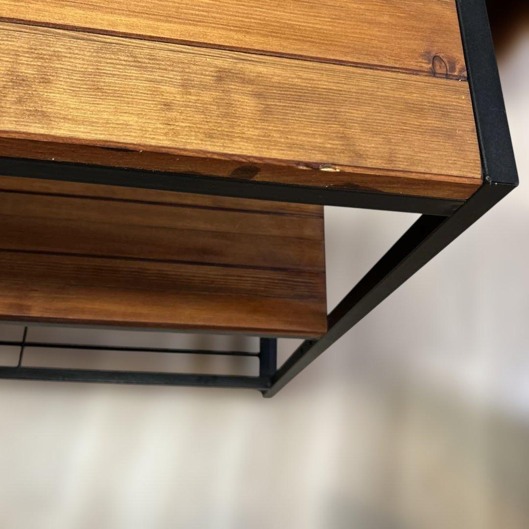 アイアン*ウッド ディスプレイラック 幅86cm×奥行28cm×高さ81cm