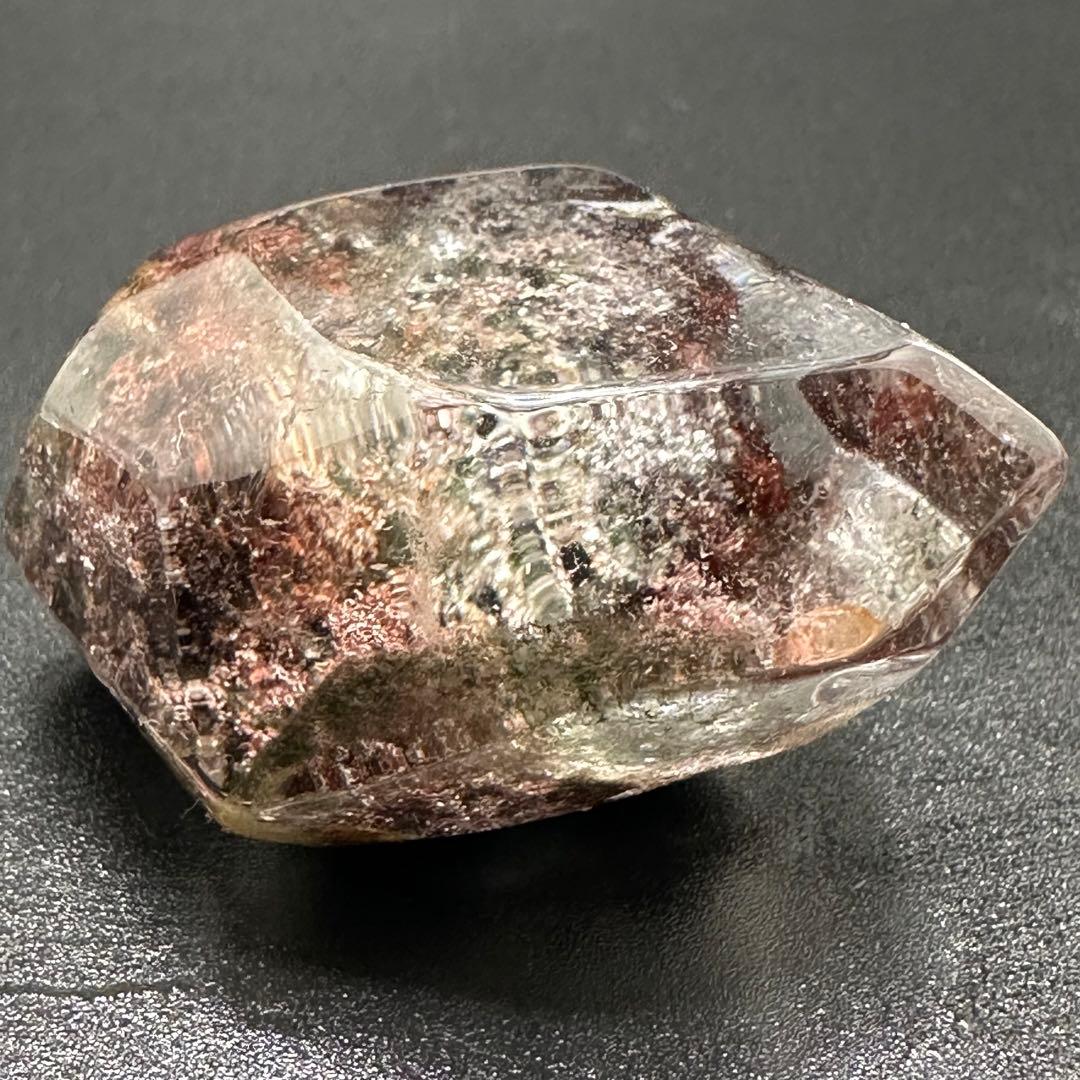 【高品質】ガーデンクォーツピンク緑白茶色四季天然石フリーカット置物花フラワー景色