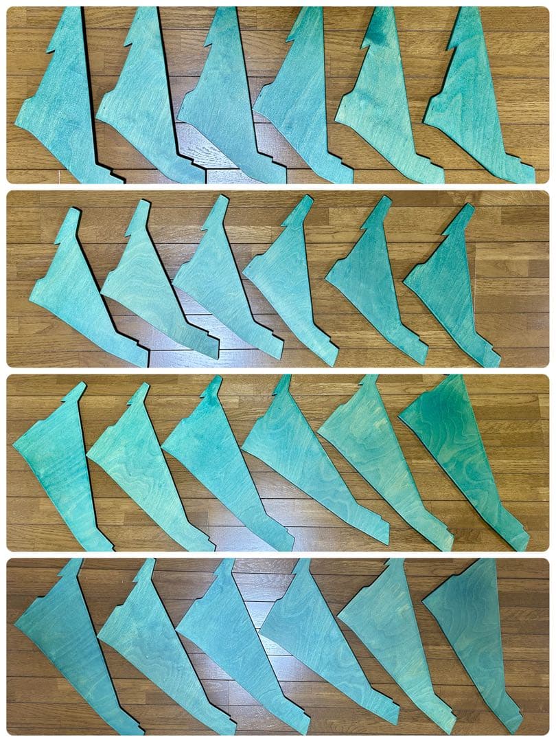 美品希少✨ドイツ製手作り木製ツリー✨ ブライトシュベルツ