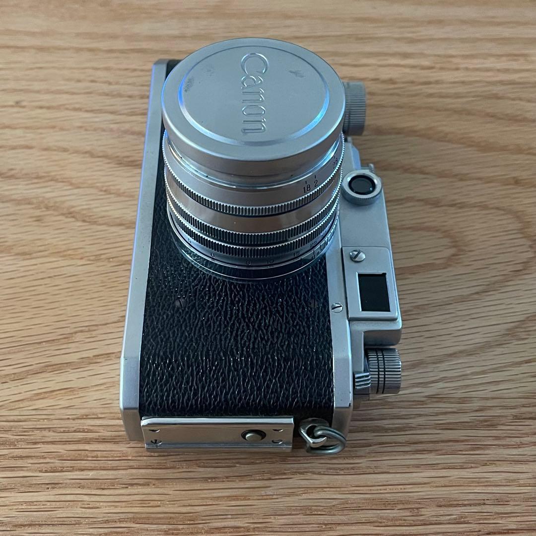 Canon II S改＋50mm F1.8 銀鏡胴 整備済