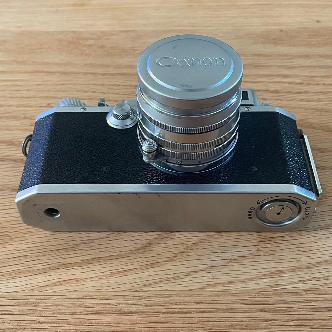 Canon II S改＋50mm F1.8 銀鏡胴 整備済