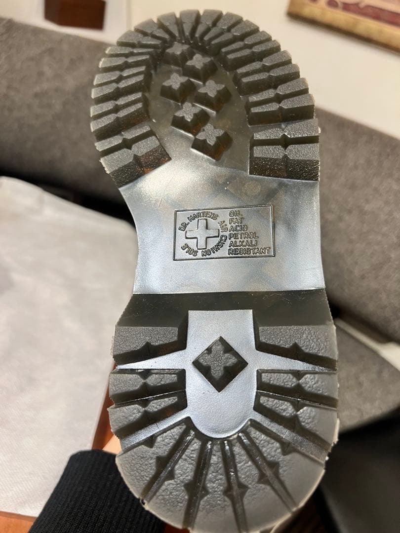 Dr. Martens ドクターマーチン 厚底ブーツ ブラック　24cm