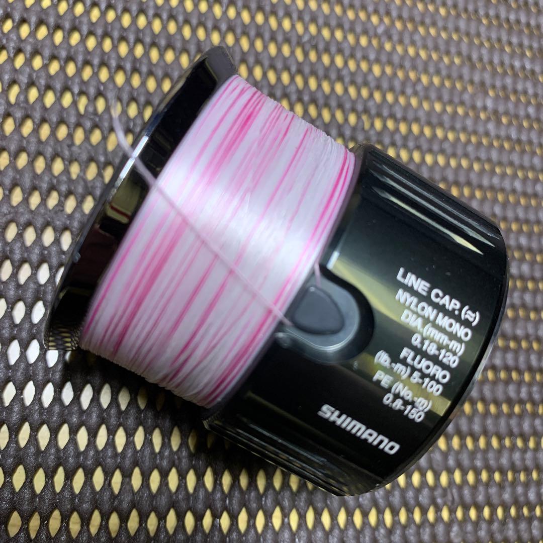 シマノ 22ステラ　純正スプール　2500S 200m0.5号PE 使用１回