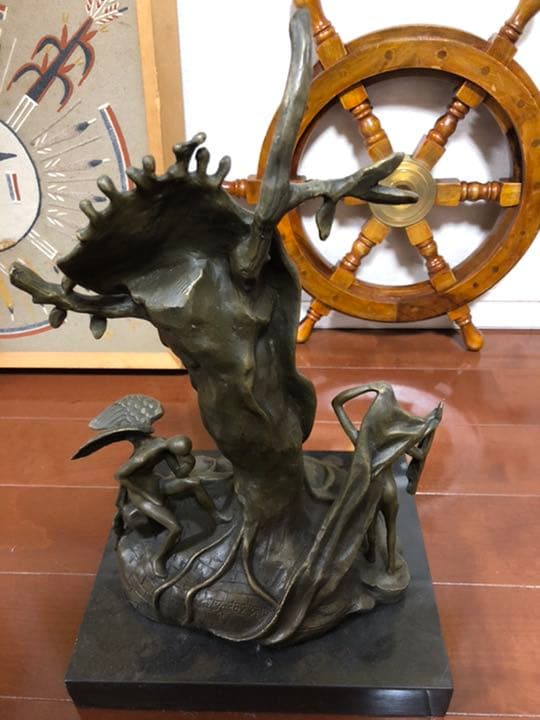 サルバドール　ダリ　dali 彫刻　ブロンズ像