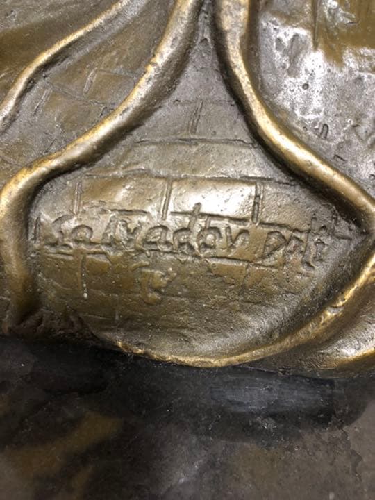 サルバドール　ダリ　dali 彫刻　ブロンズ像