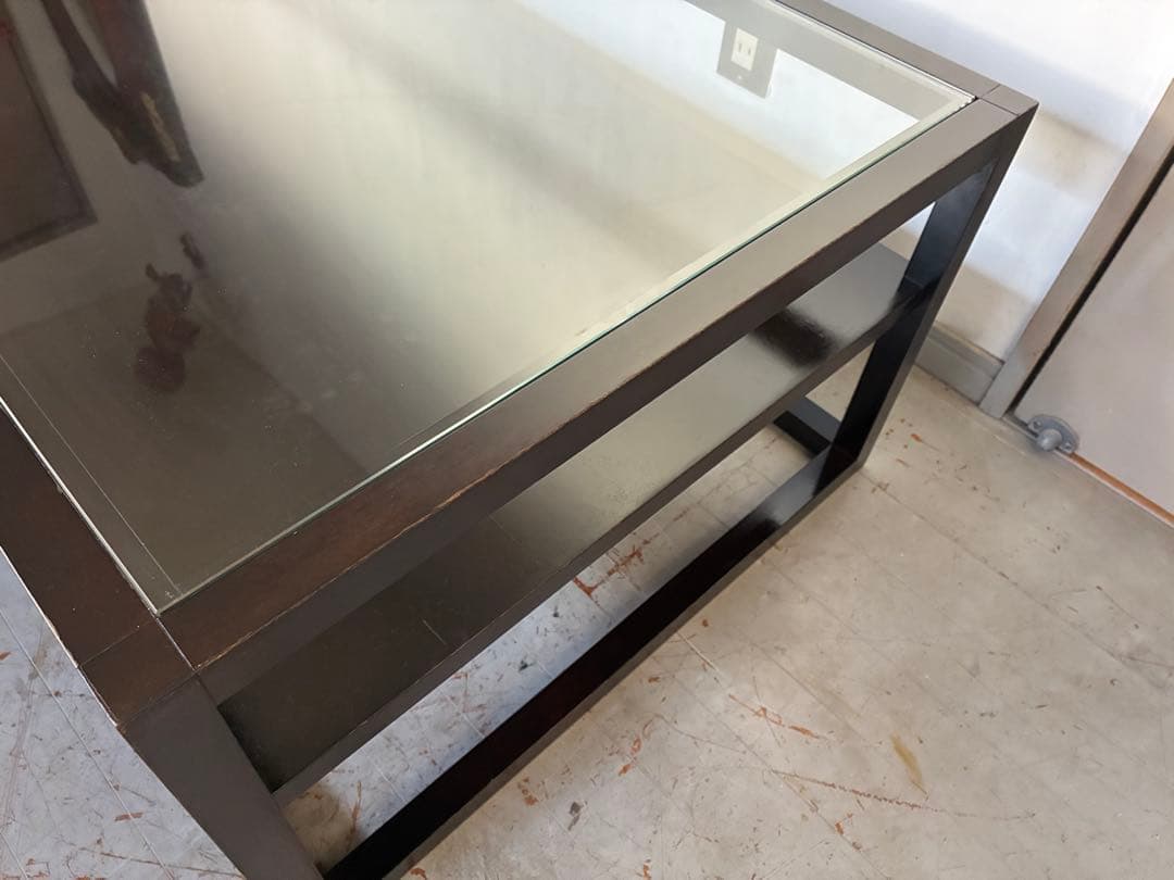 TIME & STYLE タイムアンドスタイル LLOYD ガラステーブル