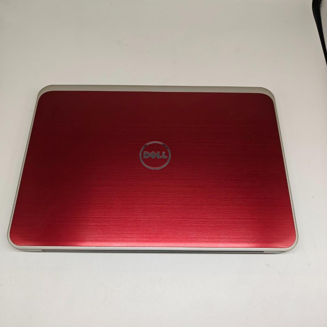 【DELL】高性能i7 SSD256GB 16GB レッド ノートPC