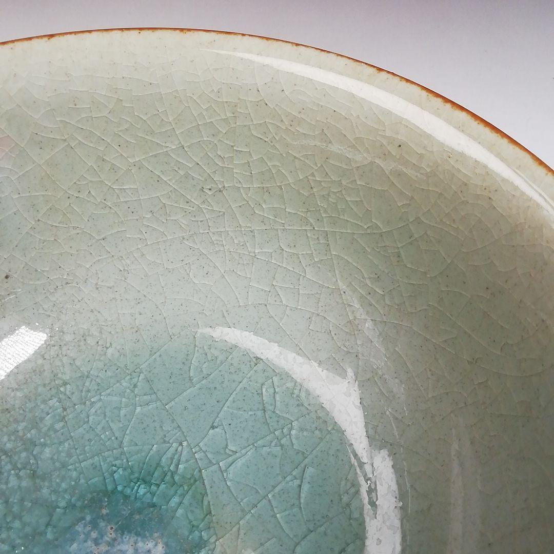 Ｗ５６　茶碗　『象眼手　茶碗』『伊勢美夜之窯　八木秀夫 作』共箱　抹茶碗　茶道具