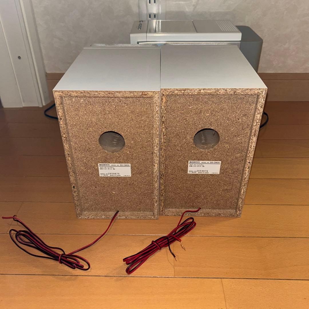 SONY マイクロハイファイコンポーネントシステム　　CMT-M35WM
