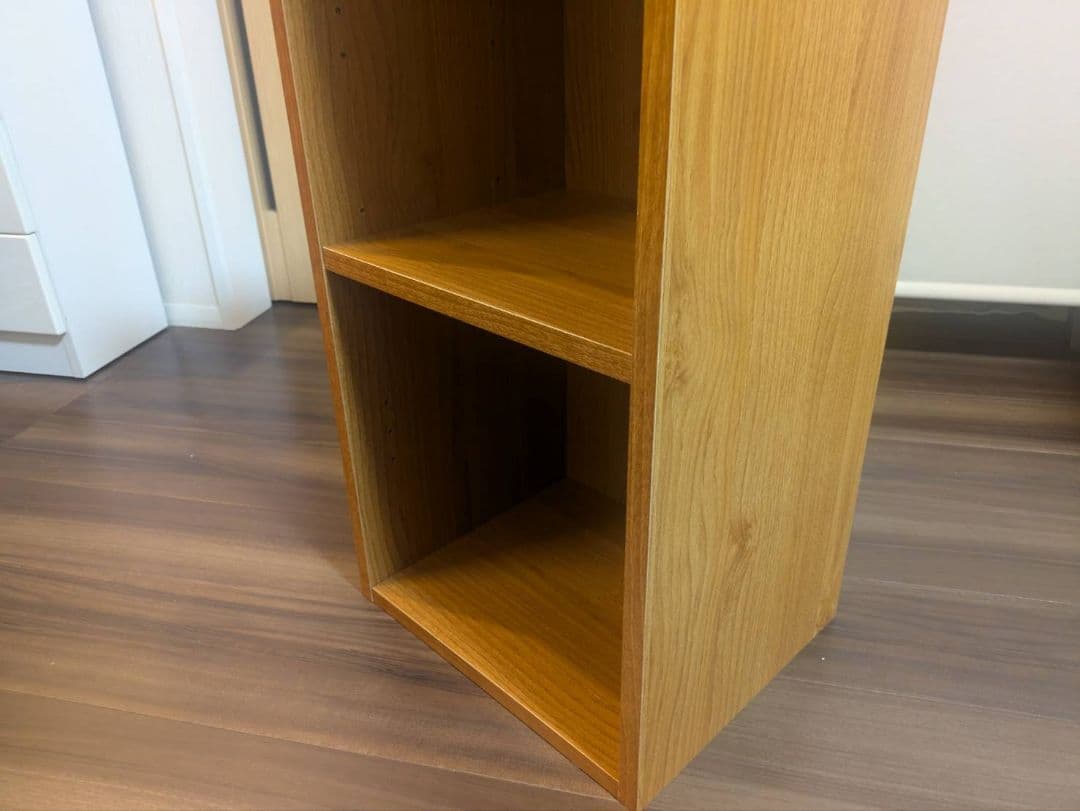 ディノス　組み合わせ自在な収納棚　本棚（6個セット）　付属品追加（写真）