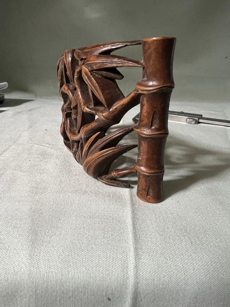 木製 墨置 細工