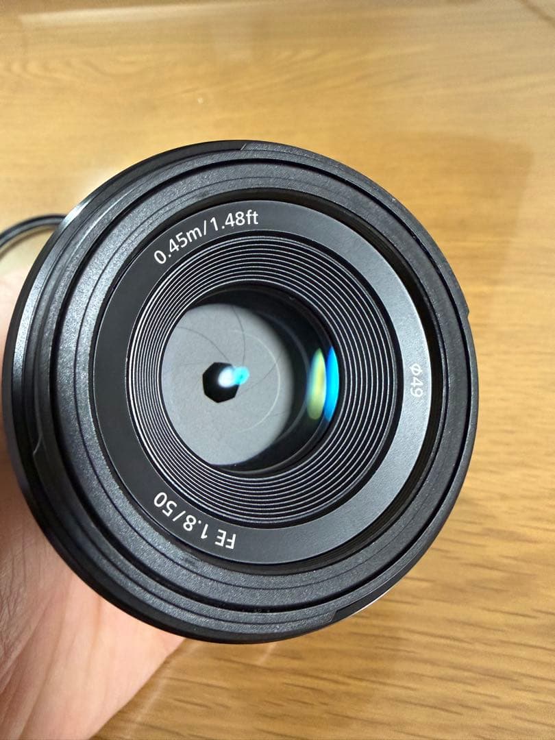 【美品・レンズフィルター付】SONY FE 50mm F1.8 Eマウントレンズ