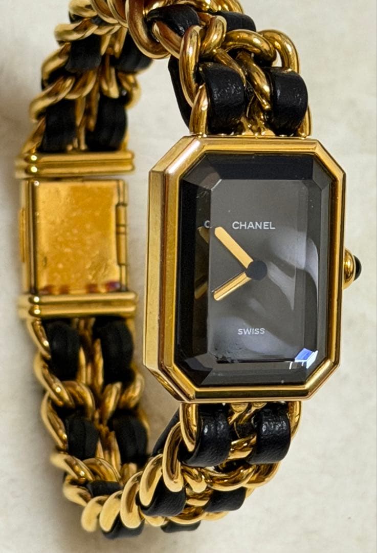 シャネル CHANEL レディース腕時計 プルミエール 稼働確認済 Mサイズ