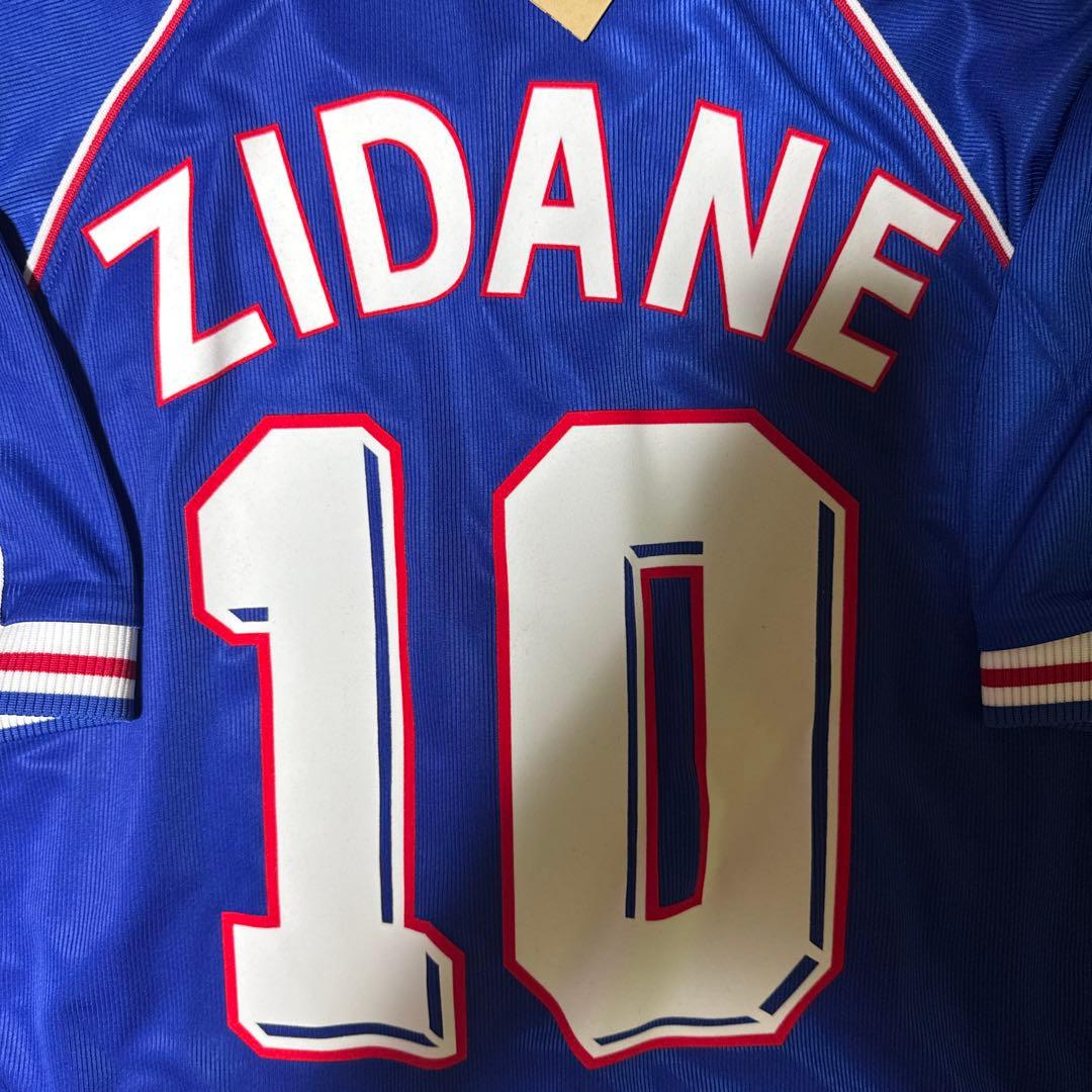 1998年　フランス代表　W杯決勝仕様　ジダン　ユニフォーム