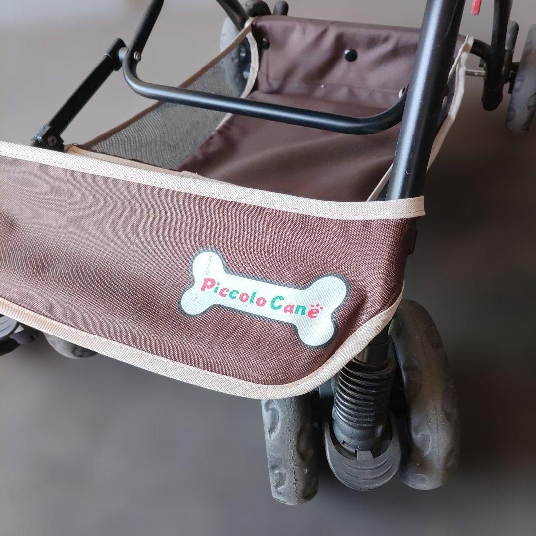 良品　Piccolo Cane ペットカート 小型犬用 ブラウン