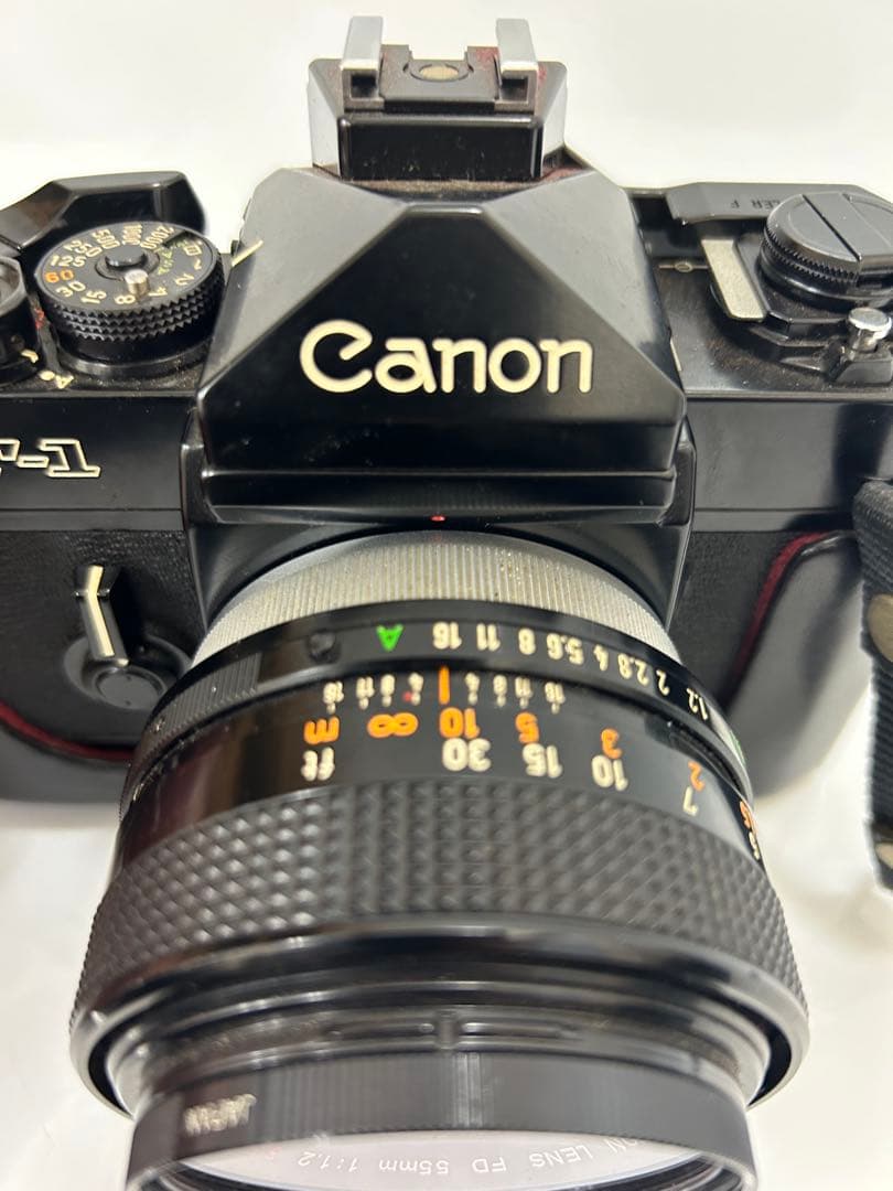 Canon F-1 一眼レフカメラ レザーケース付き