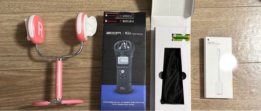 ZOOM H1N  別売り可 バイノーラルマイク付き