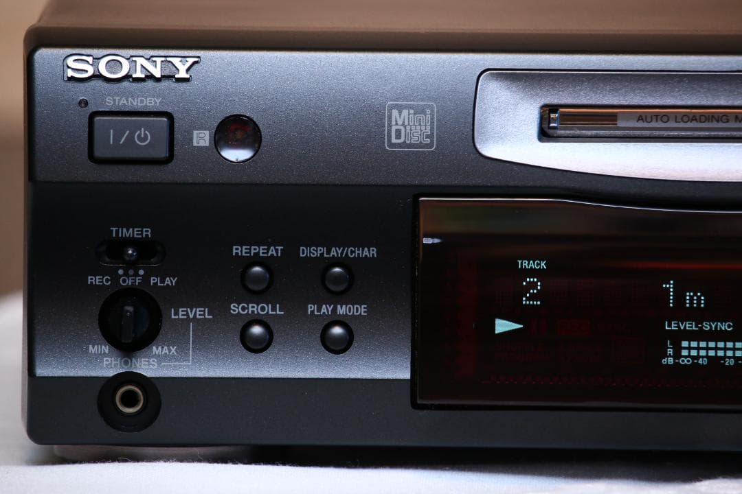 SONY MDS-S39 MDデッキ　MDプレイヤー/レコーダー　日本製　完動品
