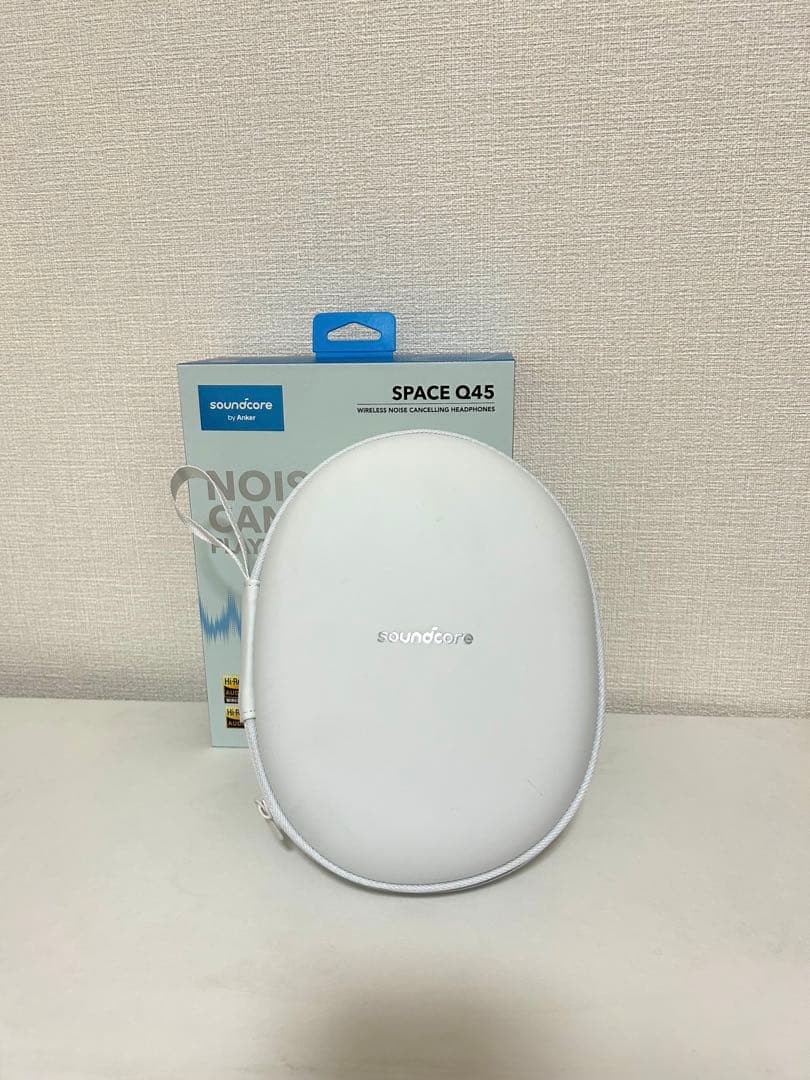 【極美品】Anker Soundcore Space Q45（ホワイト)