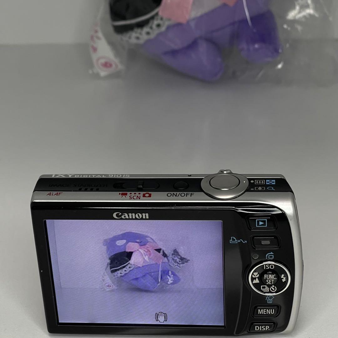 【CCDセンサー】Canon IXY 910 IS シルバー　オールドコンデジ