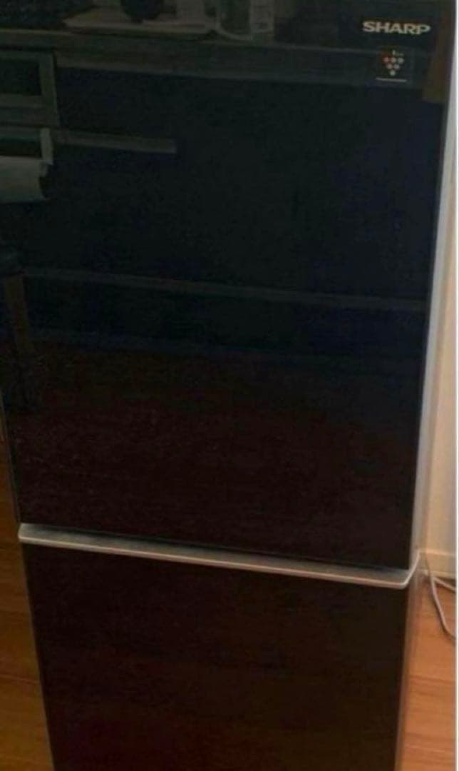 【直接お渡し】SHARP冷蔵庫 プラズマクラスター搭載2020年製 ブラック