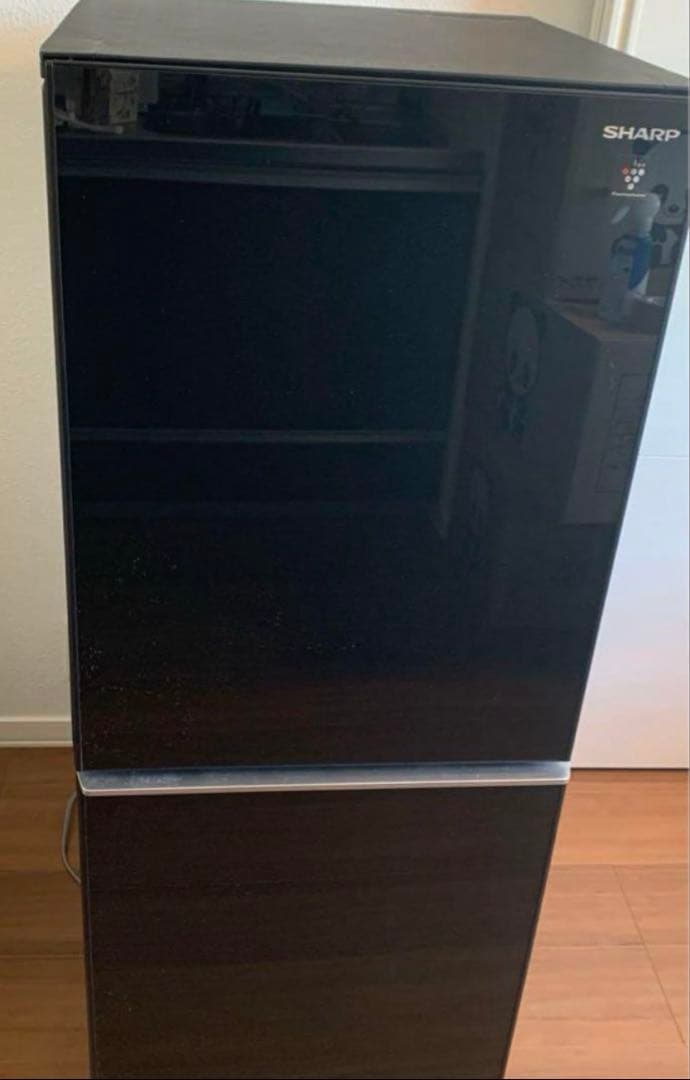 【直接お渡し】SHARP冷蔵庫 プラズマクラスター搭載2020年製 ブラック