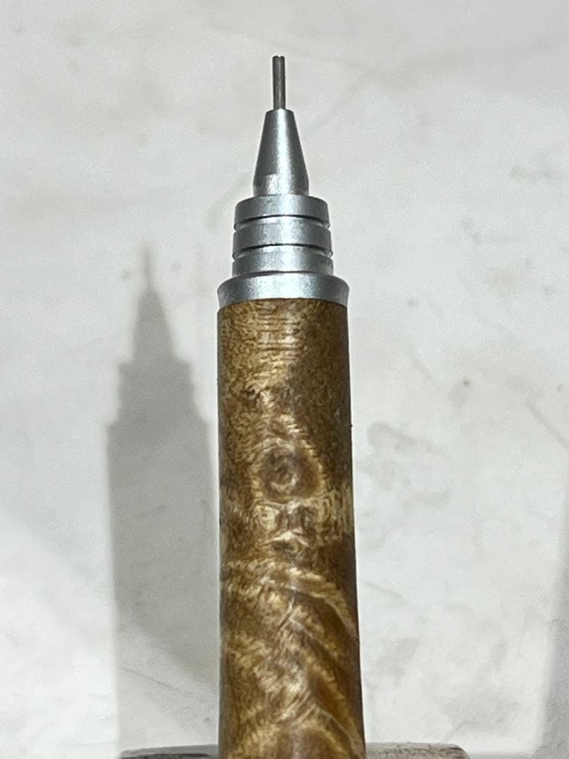 S20 0.5mm マーブルウッド　ノックボタン