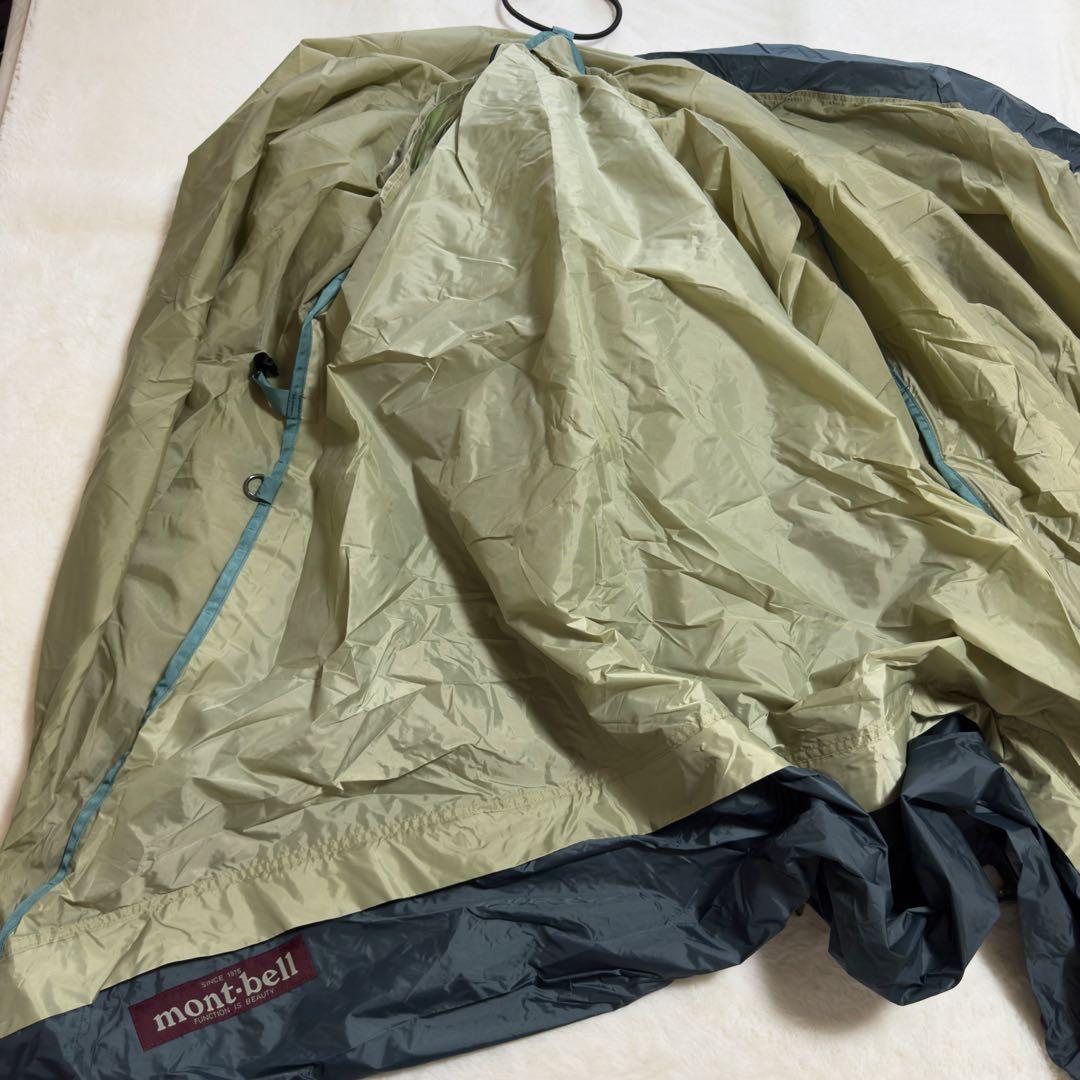 未使用級モンベル　ムーンライトテント2型　アイボリー　ゆるキャン△志麻リン