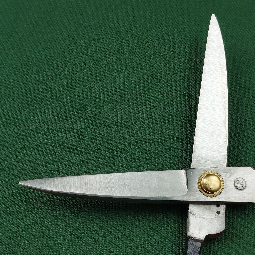 種子島鋏 〇浪 本種子鋏 池波刃物製作所 210㎜ 箱付き 未使用《0301》